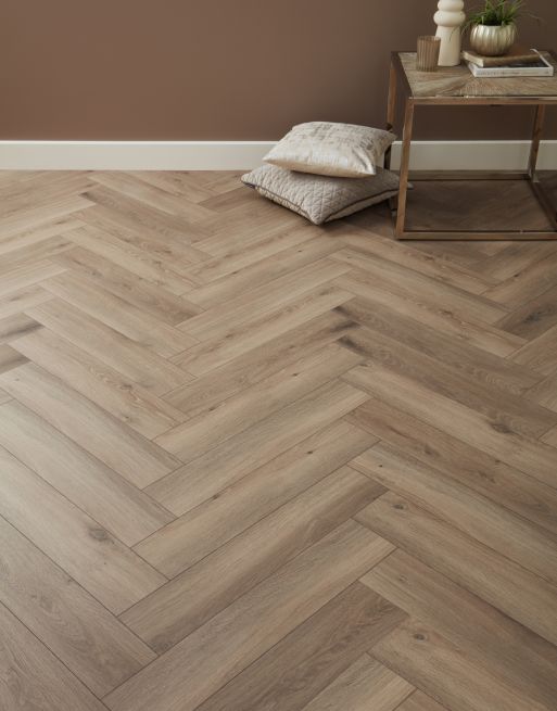 Herringbone - Rustic Oak