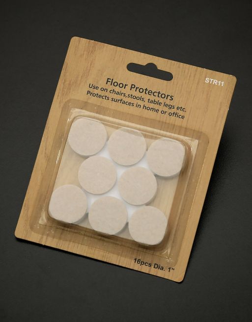 16 Piece Multi Pack Felt Self Adhesive Floor Protectors