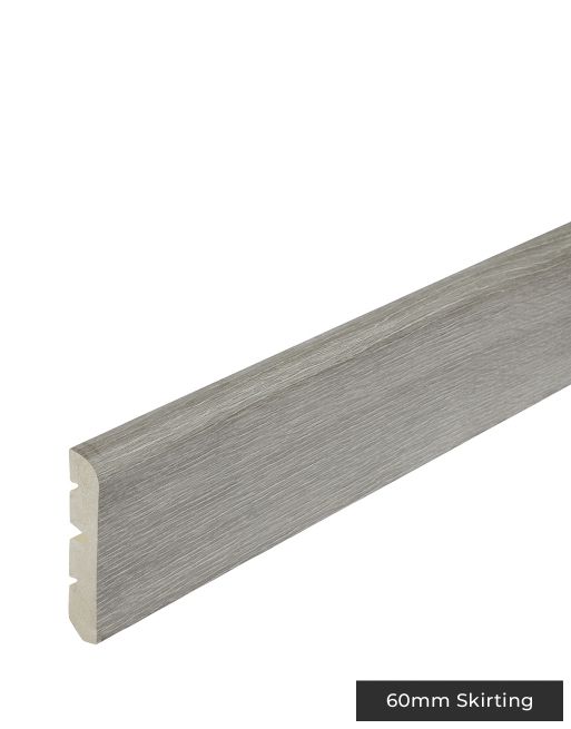 EvoCore Skirting - Grey Harbour Oak