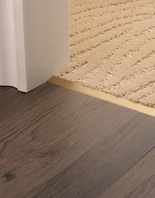 Elite Carpet to Tile or Door Edge - Satin Brass