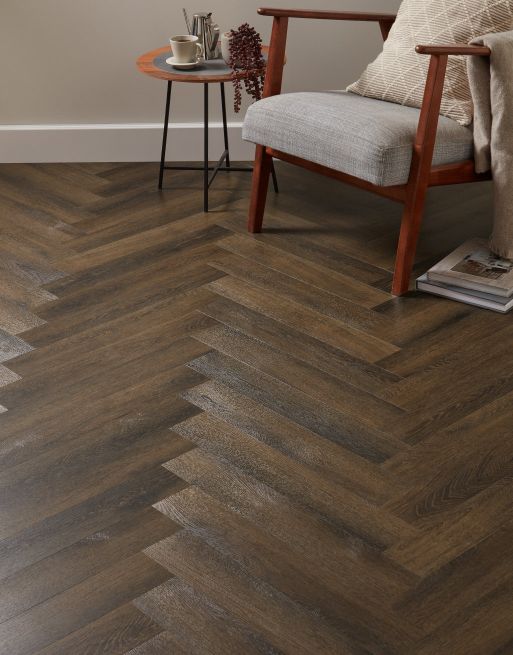 Artisan Herringbone - Crafted Georgian Oak