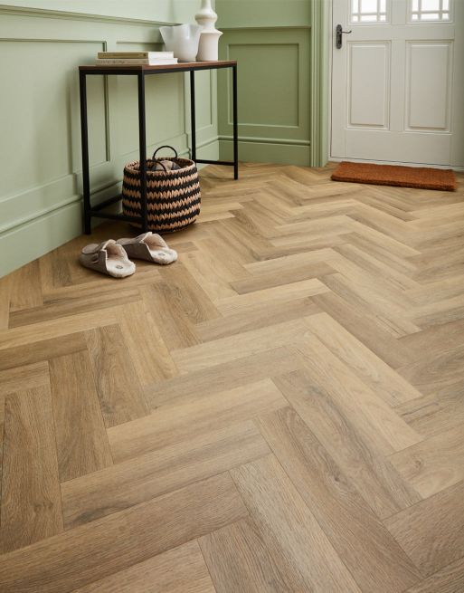 Signature Herringbone - Woodland Oak