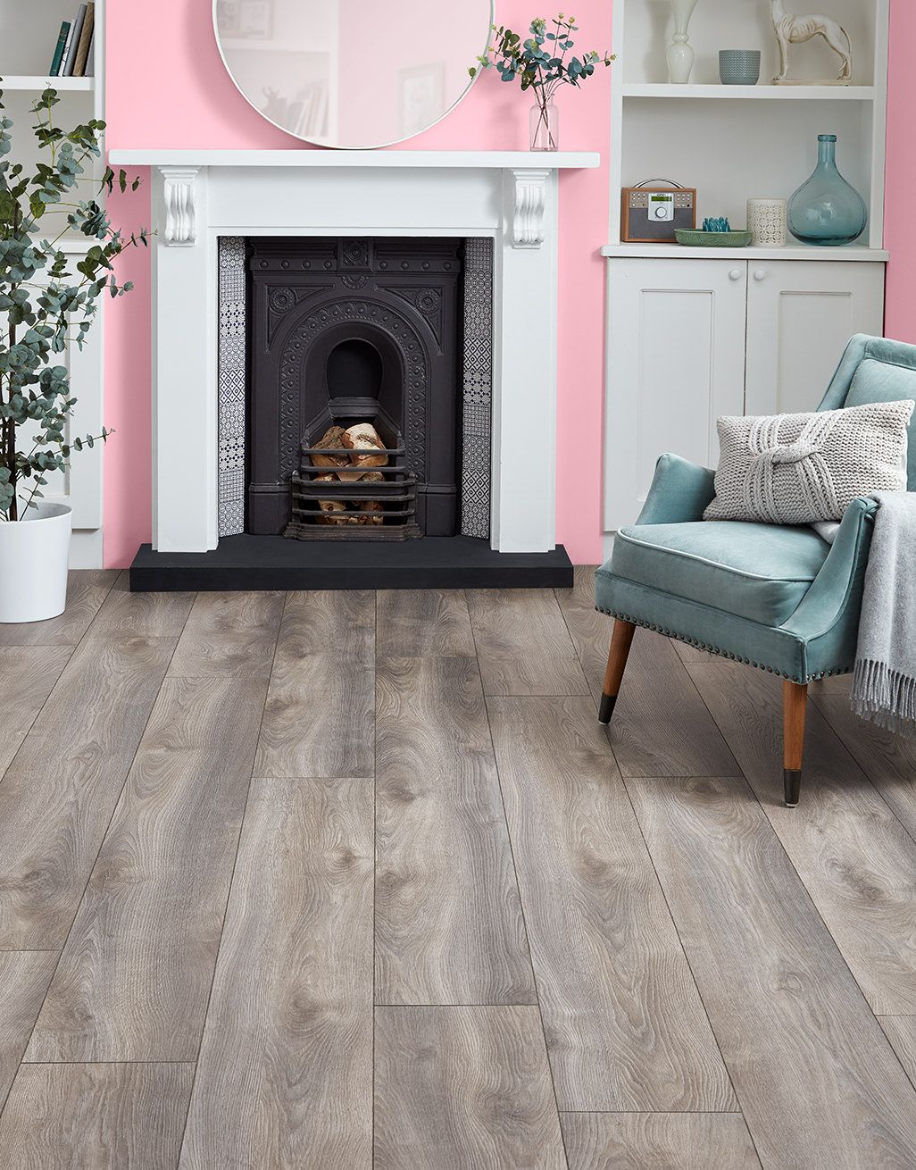 Sienna Long - Steel Oak Laminate Flooring 1