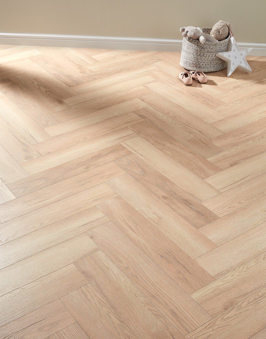 Herringbone - Elegant Oak Laminate Flooring 1