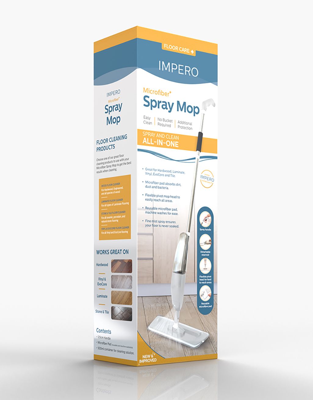Impero Microfibre Spray Mop 1