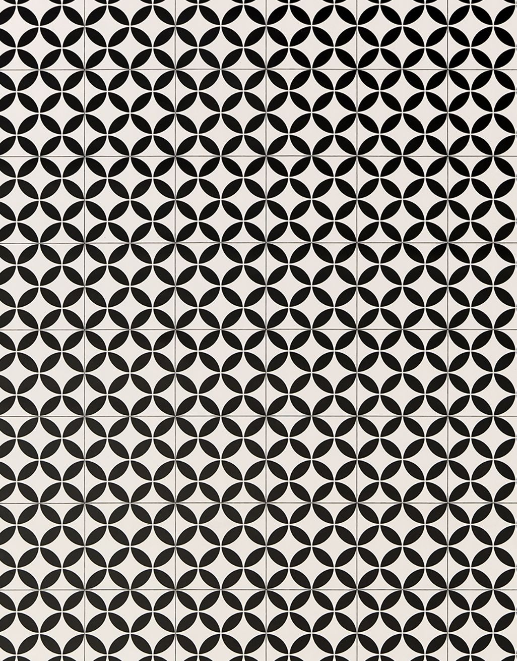 Monochrome - Geometric Black [6.75m x 3m] 3