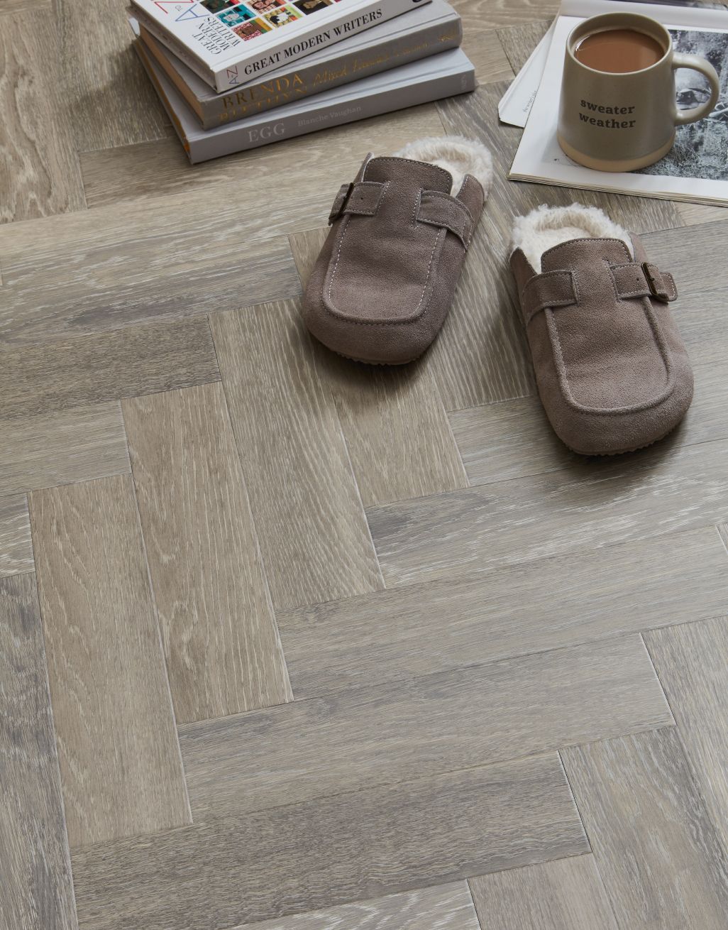 Elegance Herringbone - Sandy Cove Oak 2