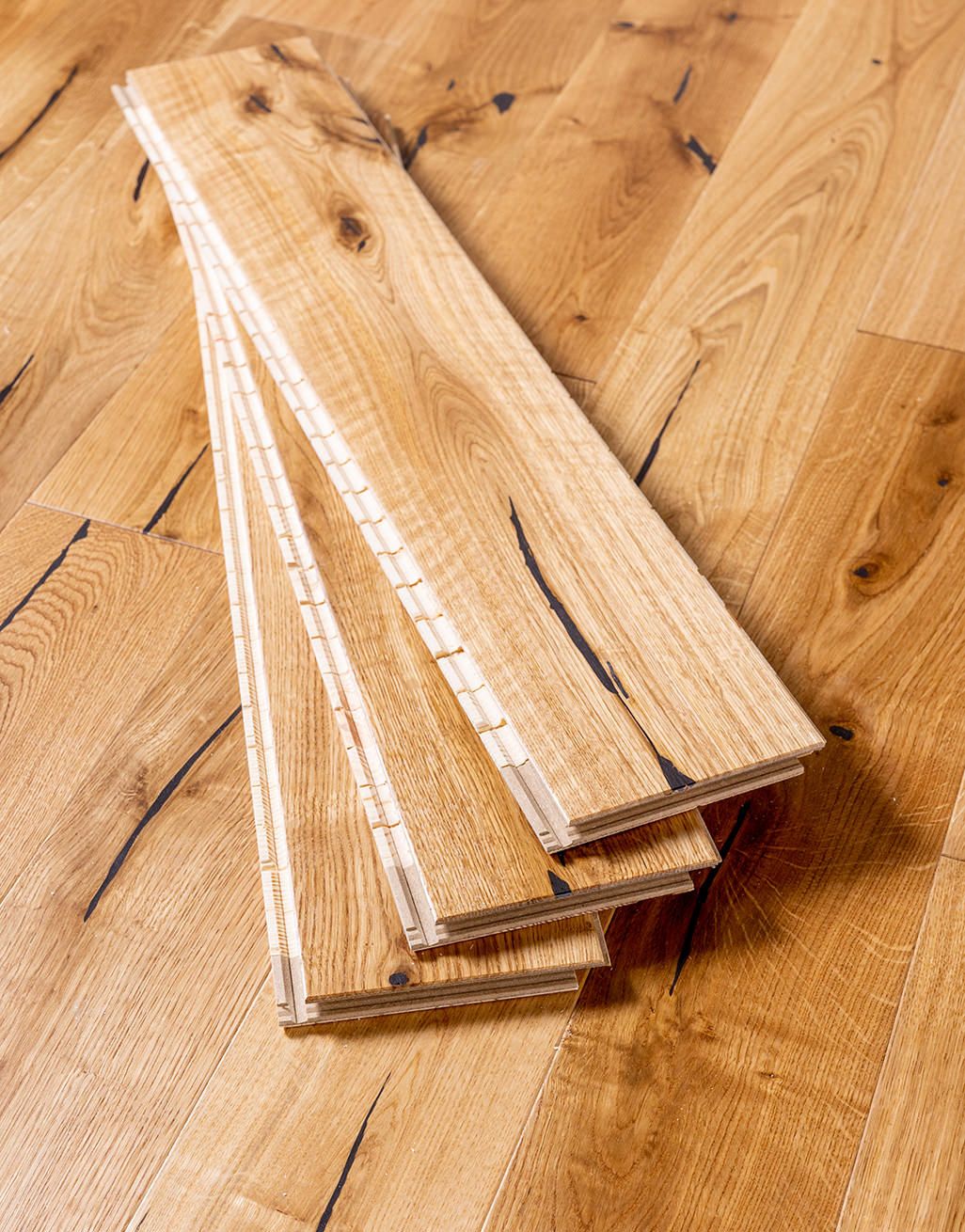 Carpenters Choice 130mm - Natural Oak Lacquered Engineered Wood Flooring 3