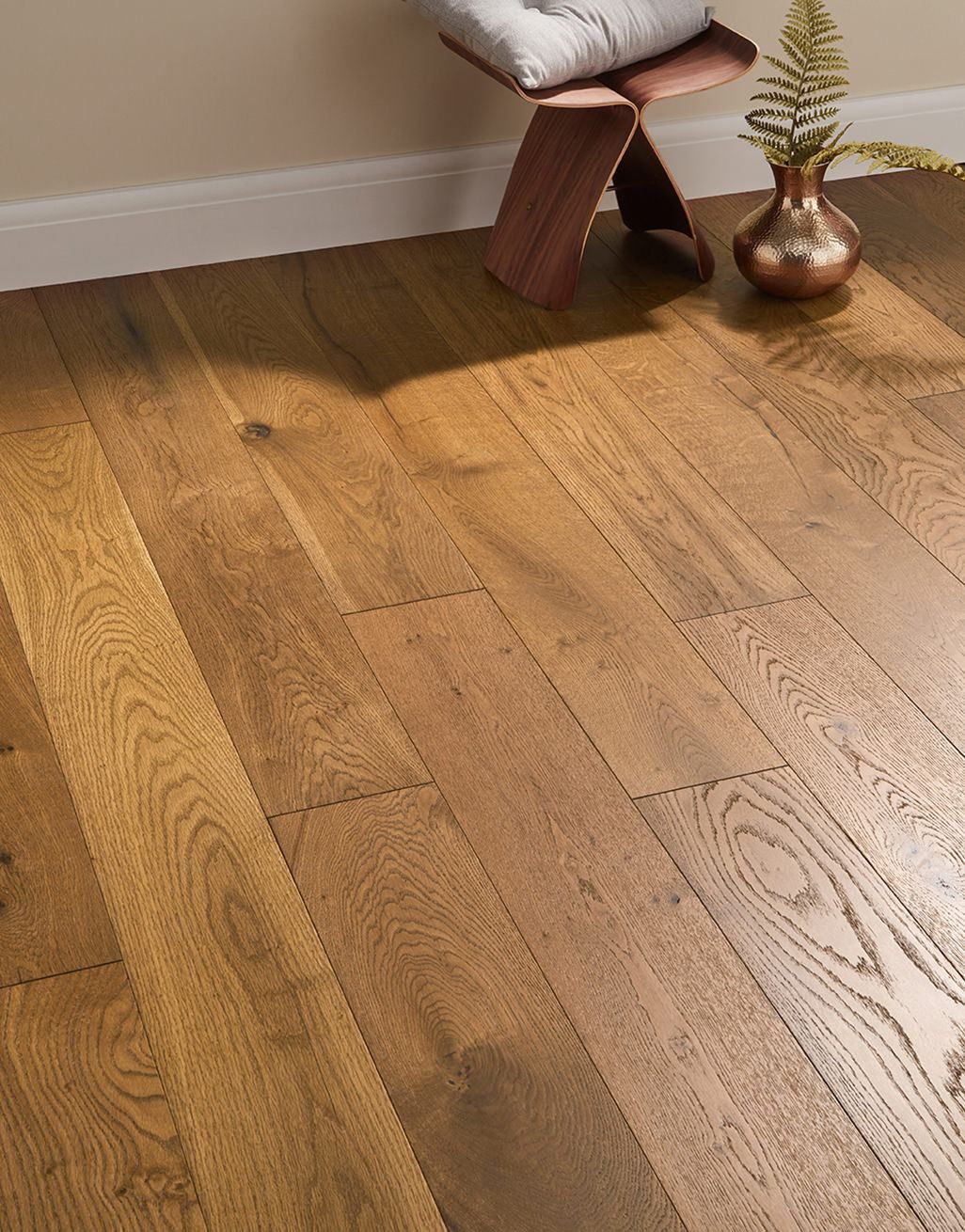 Manhattan Golden Smoked Oak Engineered Wood Flooring 1