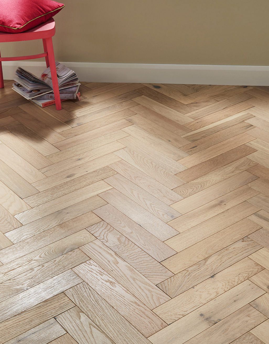 Oxford Herringbone Bavarian Oak Engineered Wood Flooring 1