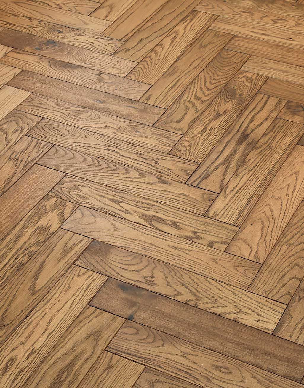 Park Avenue Herringbone Georgian Oak Solid Wood Flooring 4