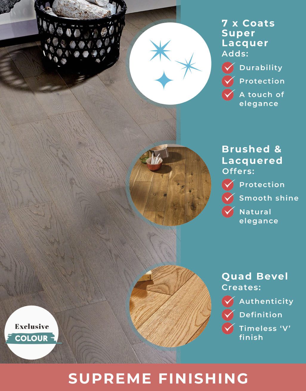 Loft Slate Grey Oak Engineered Wood Flooring 5