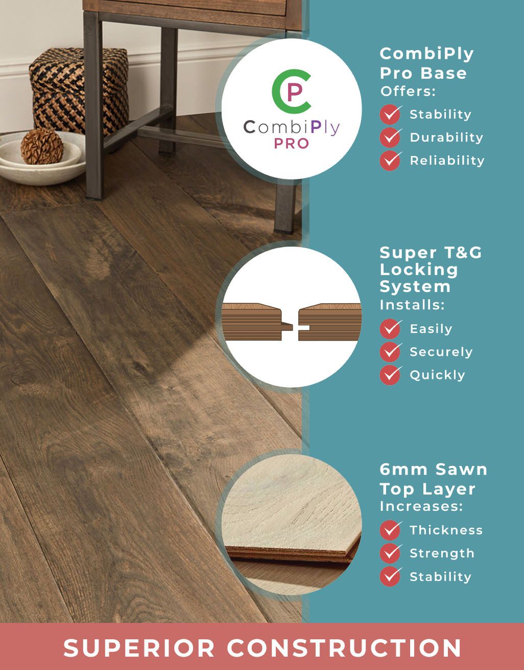 Vintage Cellar Oak Engineered Wood Flooring 4