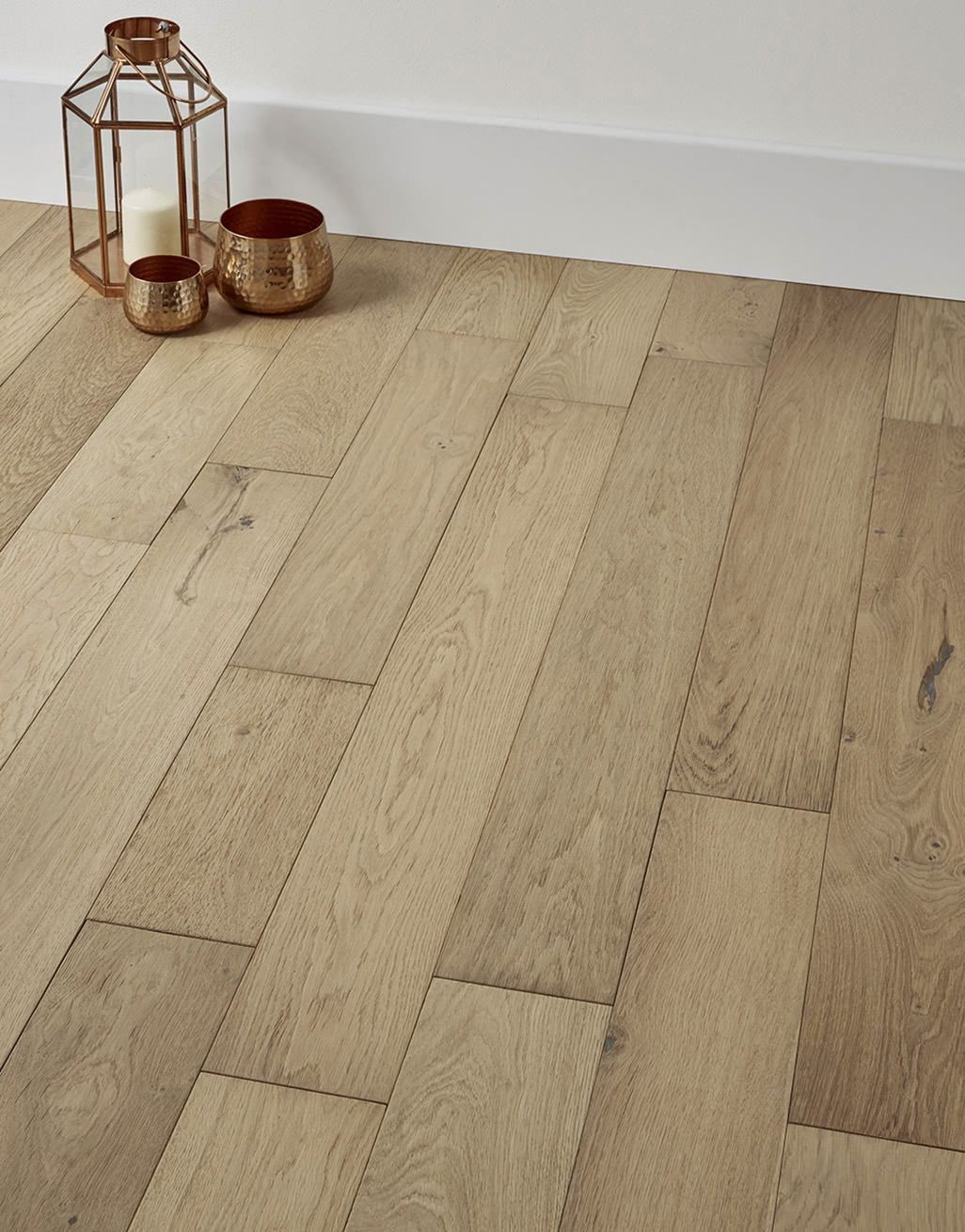 Loft Vanilla Oak Brushed & Oiled Engineered Wood Flooring 1