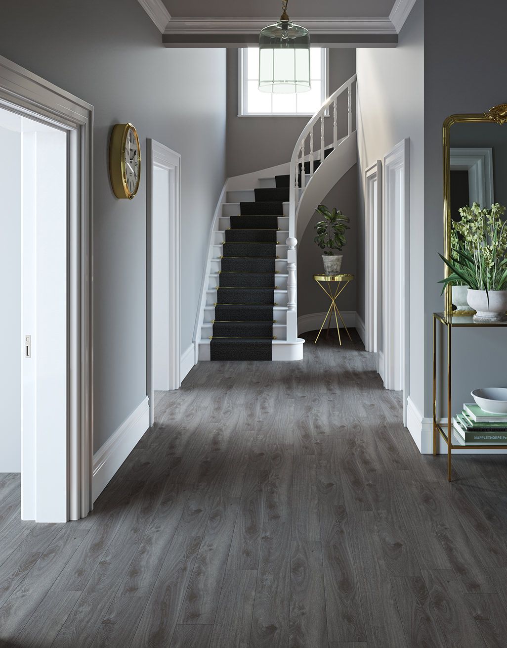 Residence Narrow - Prestige Grey Oak Laminate Flooring | Flooring Superstore