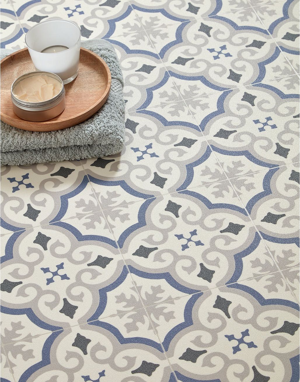 Patterned Tiles - Blue Mosaic | Flooring Superstore