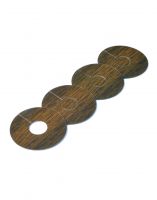 FC41 - Brown Oak Radiator Rings - 4 Pack