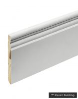 Ogee Wood Skirting - White 7